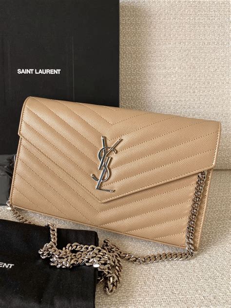 sac ysl femme beige|ysl saint laurent bag.